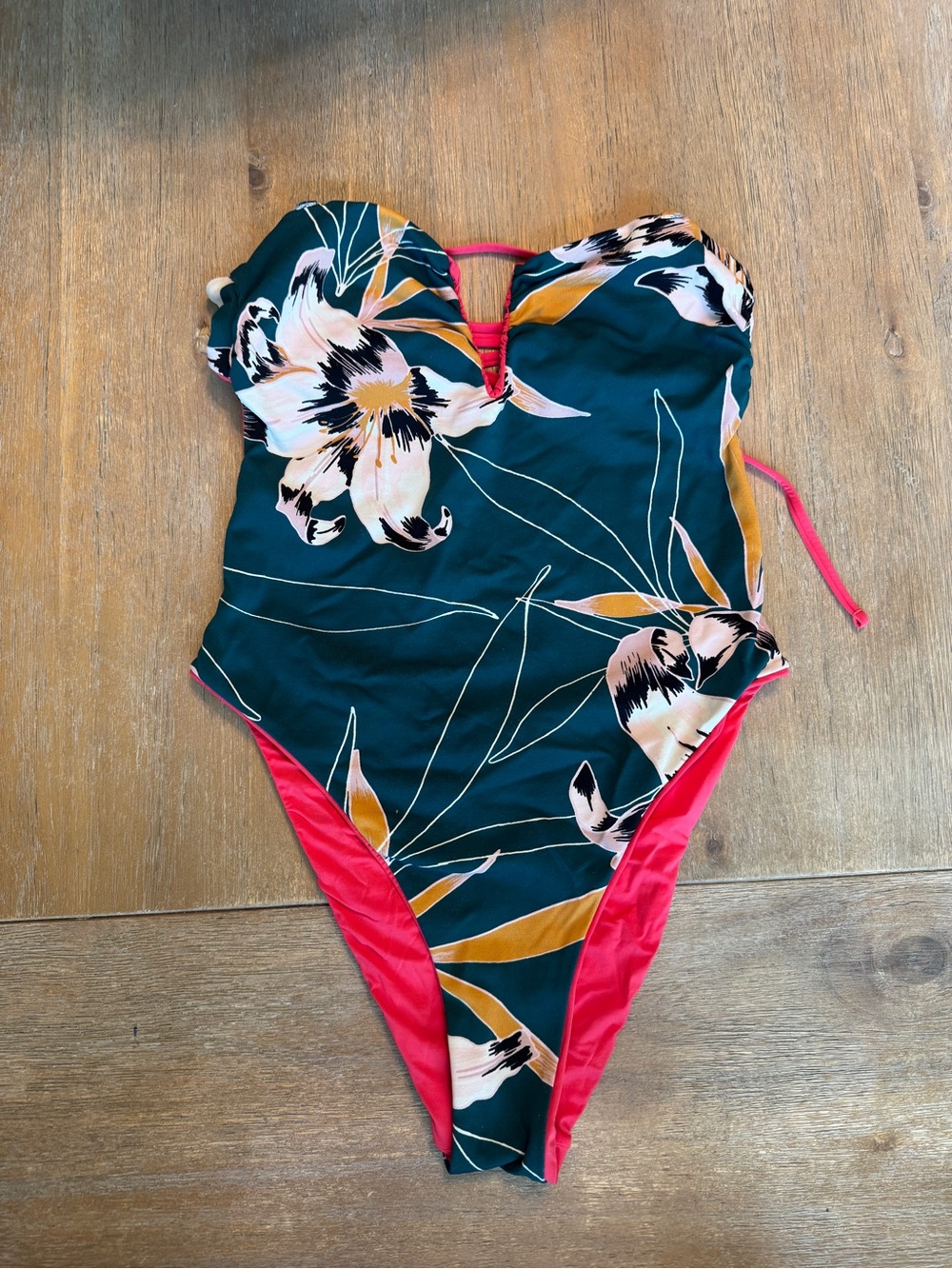 Maaji Floral One-Piece Swimsuit Reversible